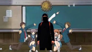 Illustration for article titled Japanese Twitter Users Stand Up to ISIS with...a Photoshop Meme